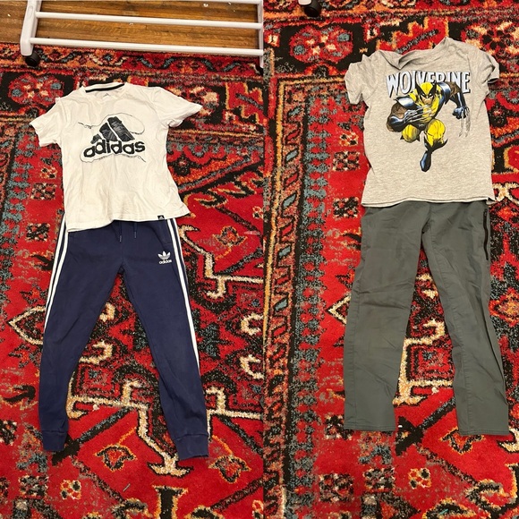 Adidas and Wolverine Boys Medium Bundle - Picture 1 of 3